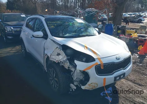 2018 Kia Sportage Ex from USA, damaged, VIN KNDPNCAC1J7481220